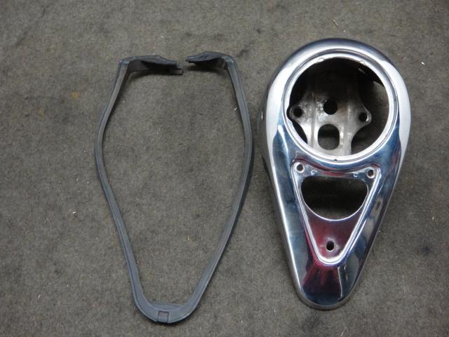99 kawasaki en500 en 500 en500c vulcan speedo gauge chrome tank housing #34