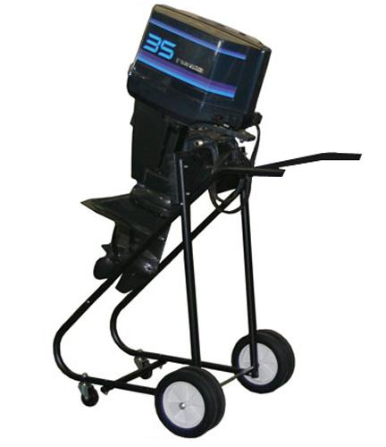 315 lb outboard boat large motor stand carrier cart dolly storage pro trolling