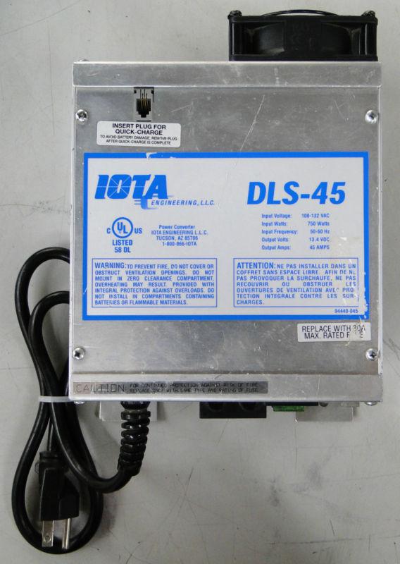 Iota engineering dls-45 convertercharger  45 amp dls series
