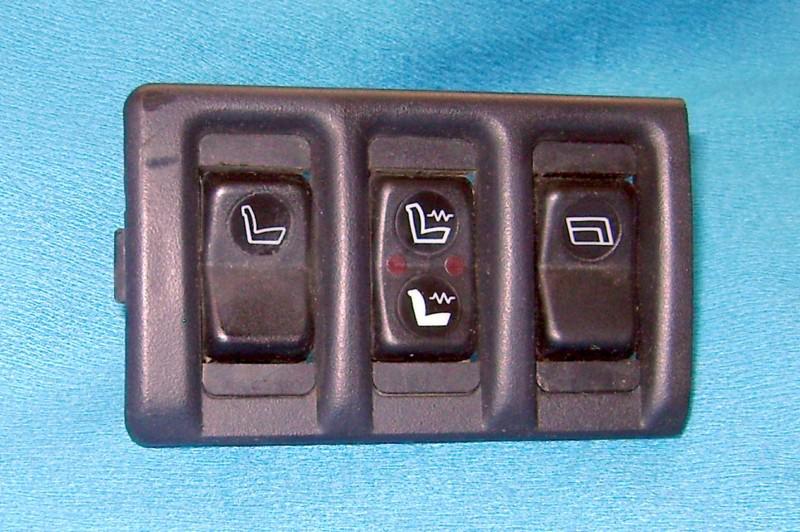 MERCEDES W126 WINDOW, SEAT, HEAT SWITCHES & TRIM LEFT REAR OEM, US $34.95, image 6