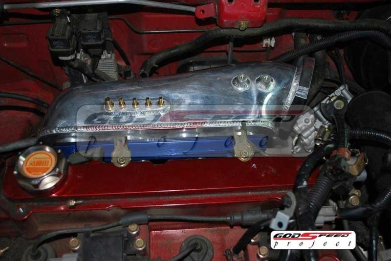 Evolution evo7 evo8 evo9 4g63 chrome intake manifold