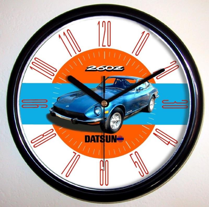 Datsun / nissan 260z wall clock - 260 z choice of four colors