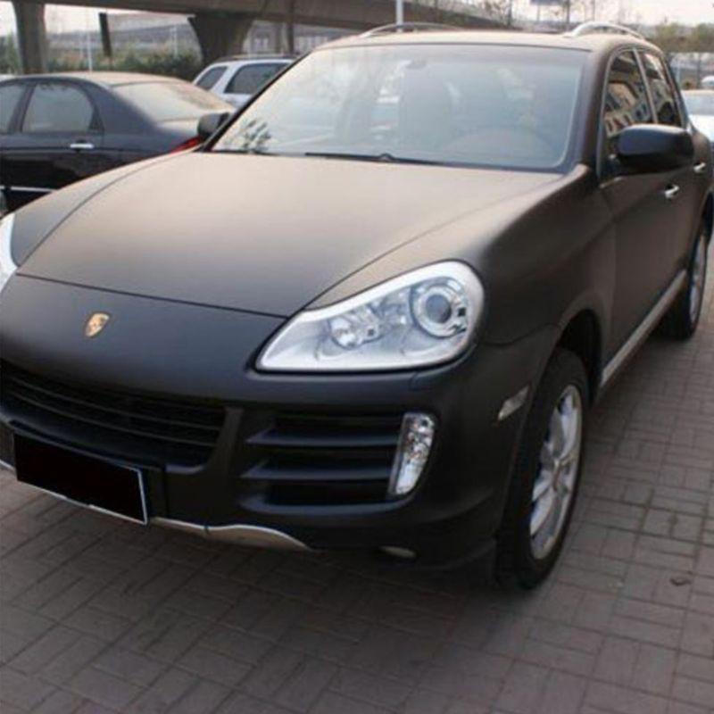 1.52m*50cm【matte】【black】air/bubble free vehicle wrap vinyl sticker car sticker