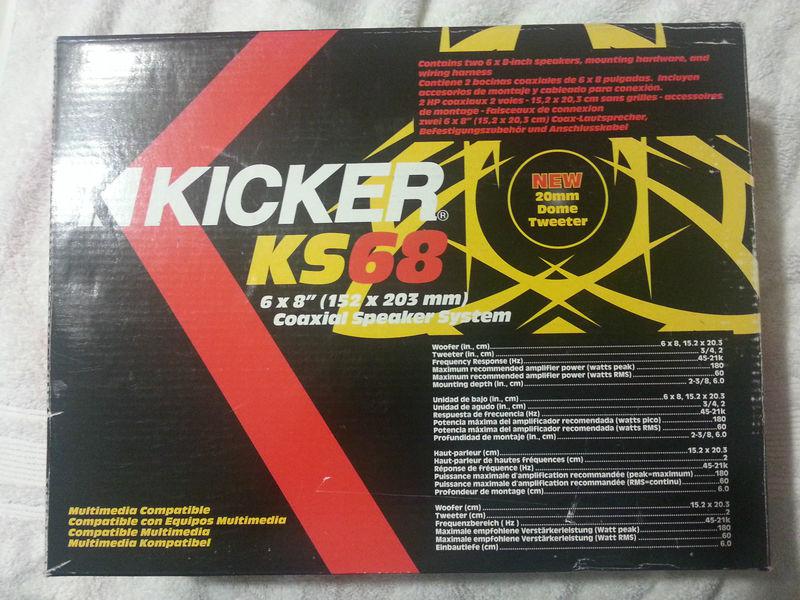 Kicker coaxial speaker system