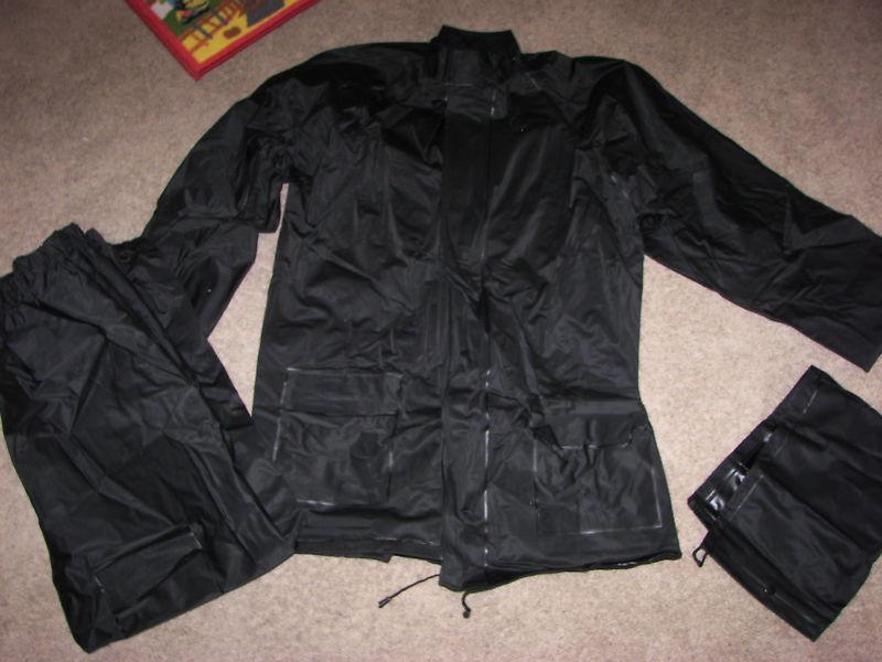 Black river road rainstorm two-piece rain suit plus hat 3xl