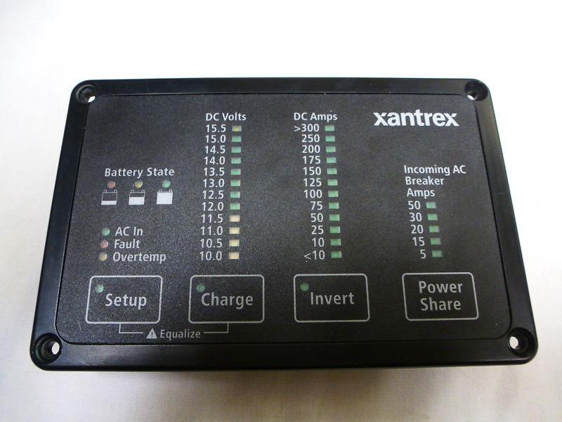 Xantrex freedom combi inverter 84-2056-03 remote control panel, heart interface