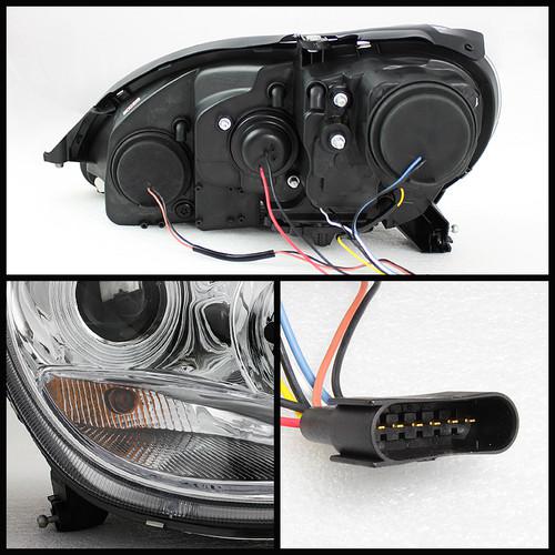 03-06 MERCEDES BENZ W220 S-CLASS CLEAR PROJECTOR HEADLIGHTS LIGHTS LEFT+RIGHT, US $230.95, image 2