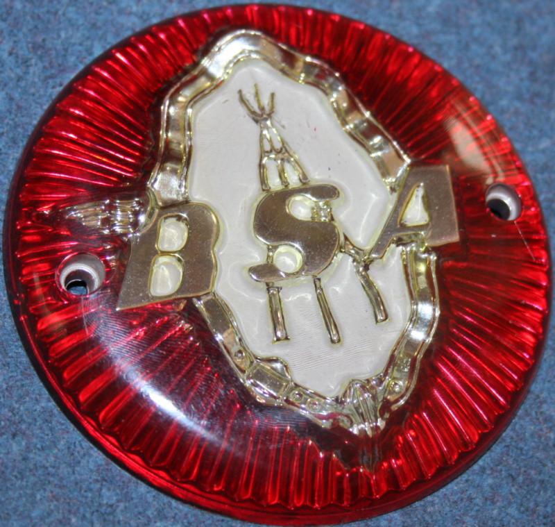Sell BSA Fuel Tank Emblem Badges Gas Tank Round Emblem Brand New in