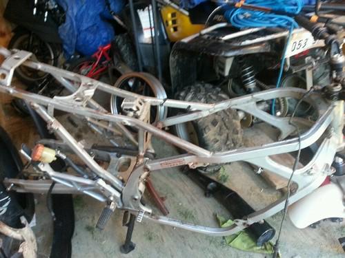1983 honda 750 interceptor main frame
