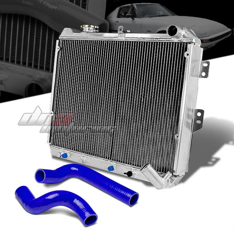 Sell 8485 MAZDA RX7/RX7 FB S3 3ROW FULL ALUMINUM RACING RADIATOR+BLUE
