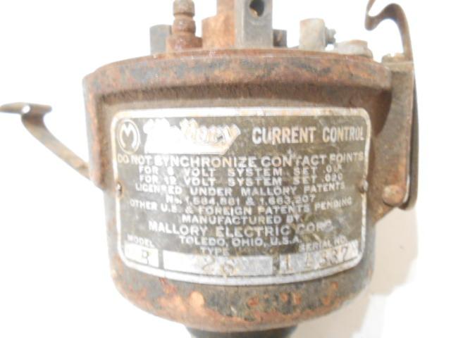 1930 1931 Dodge Desoto Chrysler Mallory Dual Point Cast Iron Distributor, US $24.99, image 2