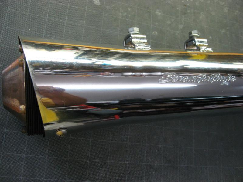 Harley Screaming Eagle Nightstick Exhaust 2 into1 Slip on Muffler 80881-10, US $75.00, image 3