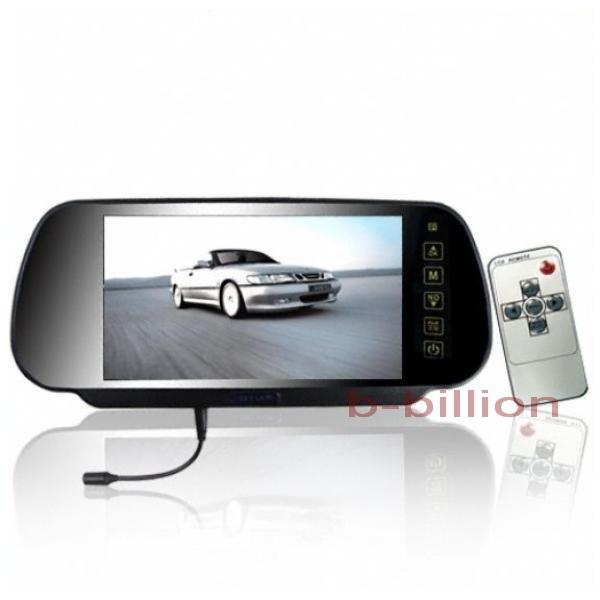 7" car reverse video rca av color display rear view bluetooth tft lcd monitor ua
