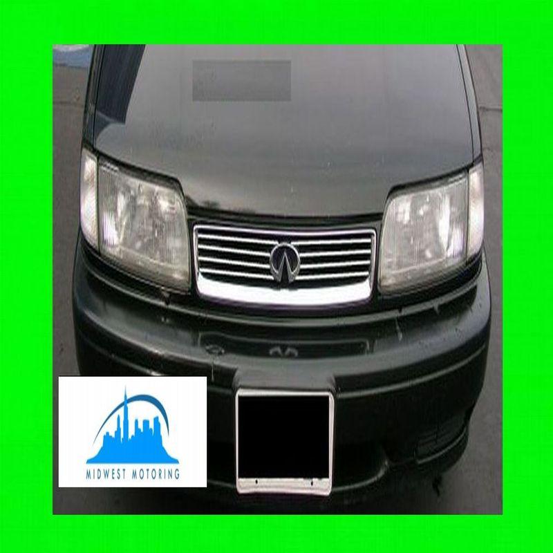 1991-1996 infiniti g20 chrome trim for grill grille w/5yr warranty