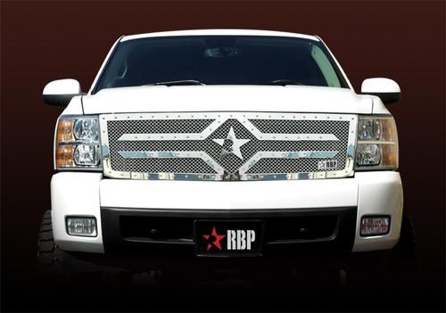 Rbp rolling big power 551111 custom grille 07-13 silverado 1500