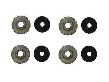 1985-1993 mustang fender qt body molding hardware 