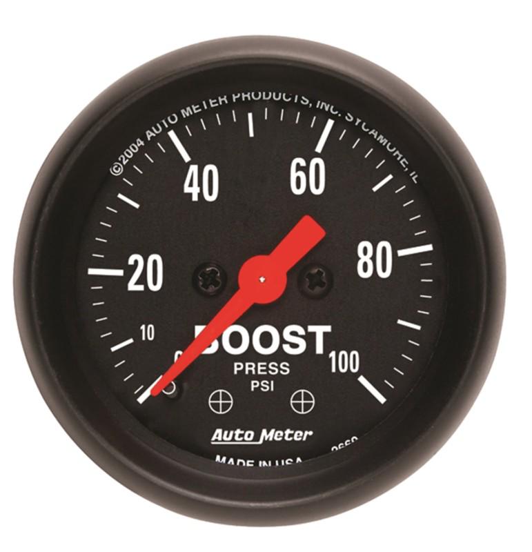 Sell Auto Meter 2618 ZSeries; Mechanical Boost Gauge in Chino