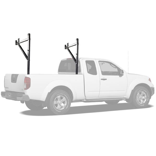 New steel pickup truck mount ladder lumber rack 250lb capactity 5 year warranty