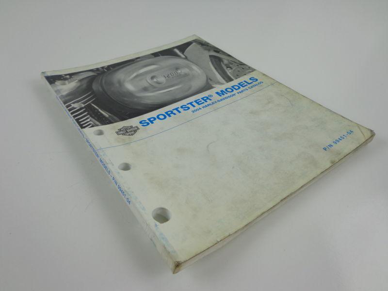 Harley Davidson 2004 Sportster Models Parts Catalog 99451-04, US $24.99, image 4