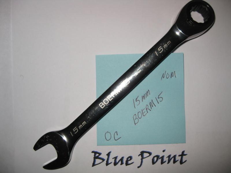 Blue Point BOERM 15 mm Metric Ratcheting Box Wrench Nice, US $19.99, image 2