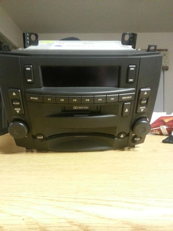 03-07 cadillac cts srx radio cassette 6 cd changer