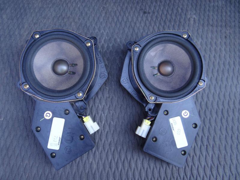1995-1999 nissan maxima infinity i30 oem bose front door speakers w/ amp pair