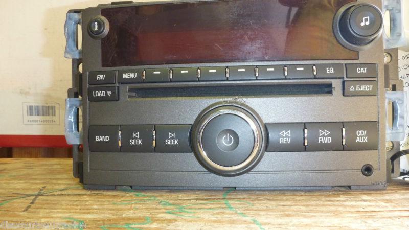 07-08  saturn aura radio 6 disc cd player 15835873 *