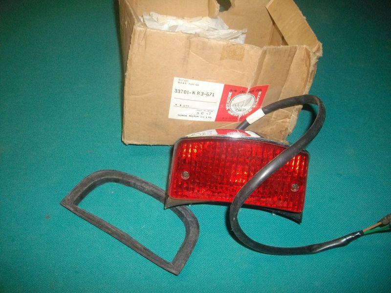 Honda oem rebel cmx 250 chrome tail light#33701-kr3-671