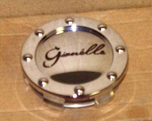 Gianelle wheels chrome custom wheel center caps #595k75 (1) new