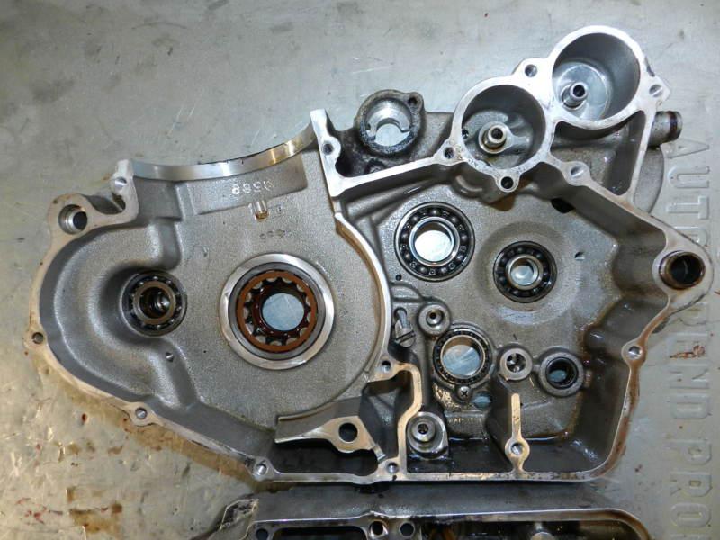 2001 ktm 400 mxc crankcase set crank cases engine rfs 450 520 525 exc xc sx