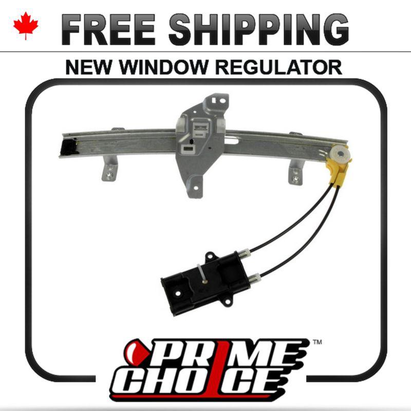 [rear passengers side] 1pc new buick window regulator w/o motor for right side