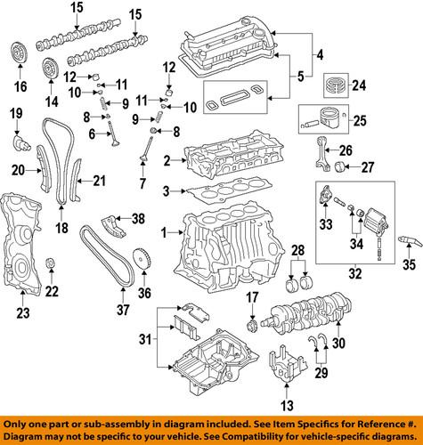 Mazda oem l5y111se0 engine connecting rod bearing/connecting rod bearings