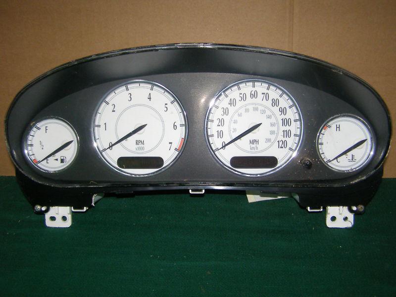 1999 2000 2001 2002 2003 2004 chrysler 300m speedometer cluster