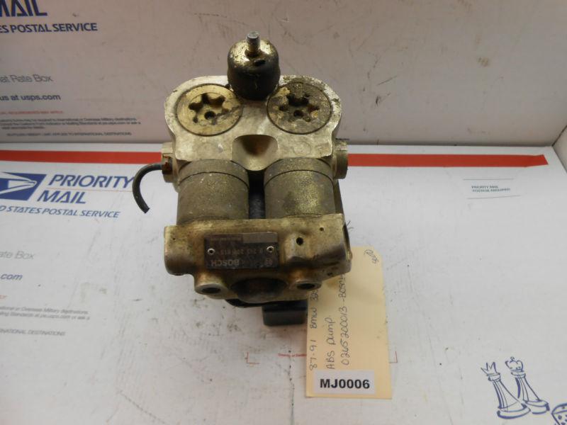 87-92 bmw 325i oem bosch abs hydro pump part# 0265200013 mj0006