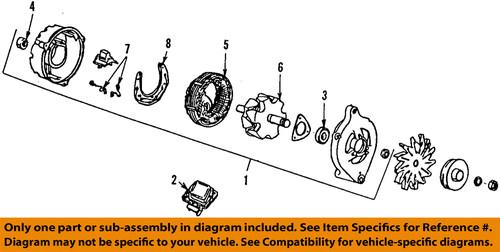 Ford oem 6f1z-10346-arm alternator/generator