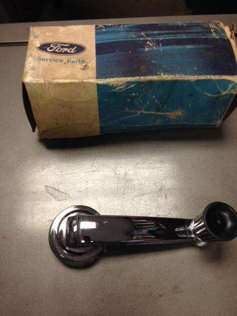 1961-67 ford econoline interior window handle c1tz8123342a new  handle