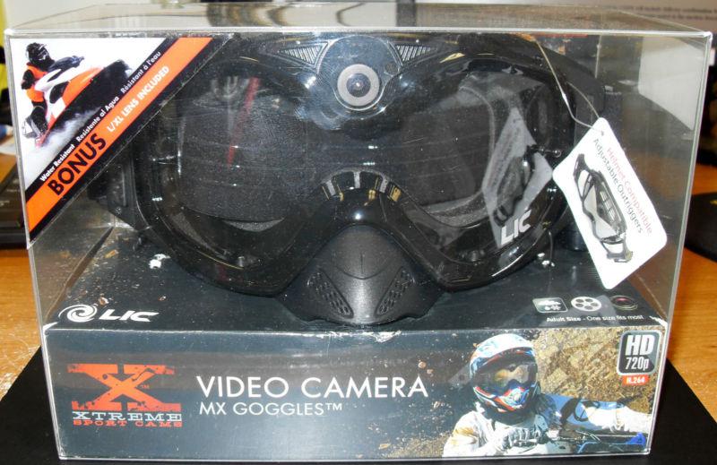 Liquid image xtreme sport cams impact series 365 mx 720p video camera goggles