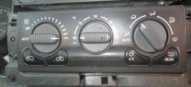 1999-2002 chevrolet gmc heat a/c ac temperature climate control oem