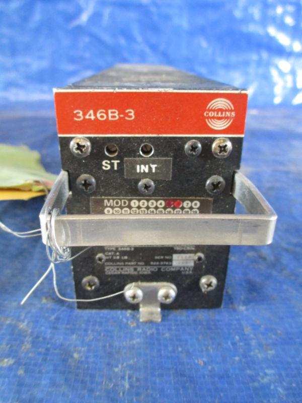 Collins 346B-3 Audio Control Center, P/N 522-3763-002 YELLOW TAGGED, US $199.99, image 2