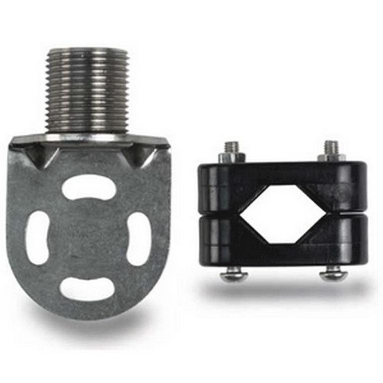 Rail antenna mount stainless steel shakespeare style