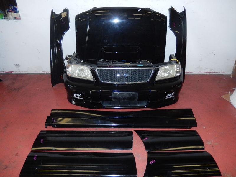 Jdm subaru forester sti sf5 front end body parts conversion headlights 1998-2002