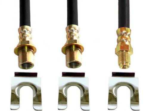 1942 1946 1947 1948 buick 50 70 super roadmaster - brake hoses + clips dot