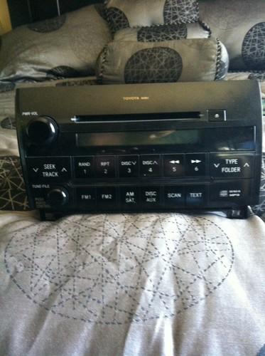 09,10,11, toyota fm radio cd wma mp3 player ad1812 86120-0c270