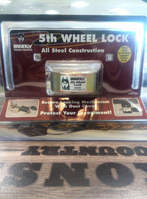 Sell Husky Steal 5th Wheel Lock RV Towing Camping Trailer 38790 in