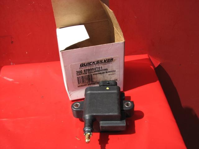 Mercury 3 cyl 75 90 115 hp optimax ignition coil 300-879984t01 870094 outboard