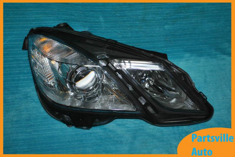 2010 2011 2012 mercedes e-class e350 sedan halogen headlight right passenger oem