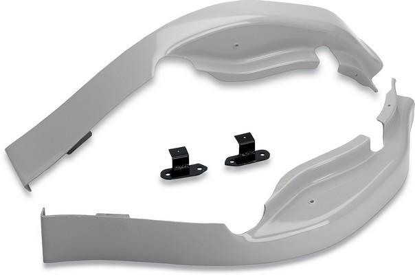 Cycle visions bagger tail panels hard bag softail 08-10