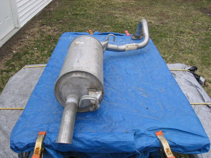 Sell Genuine OEM Toyota Exhaust Pipe Muffler Assembly Cressida 1980 81