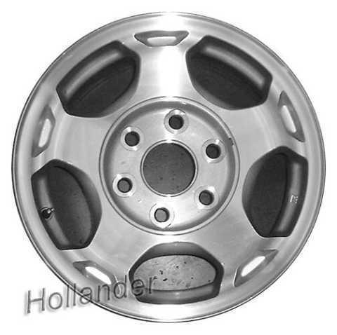 03 04 05 06 07 silverado 1500 wheel 16x7 alum opt pf9 857888
