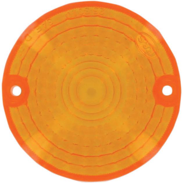 K&s dot turn signal replacement lens front/rear amber fits suzuki gs750t 1982